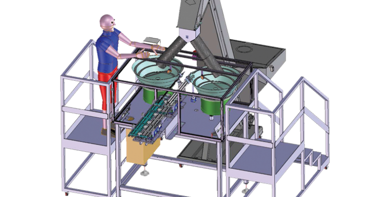 macchine assemblaggio industria alimentare - stecchini in plastica