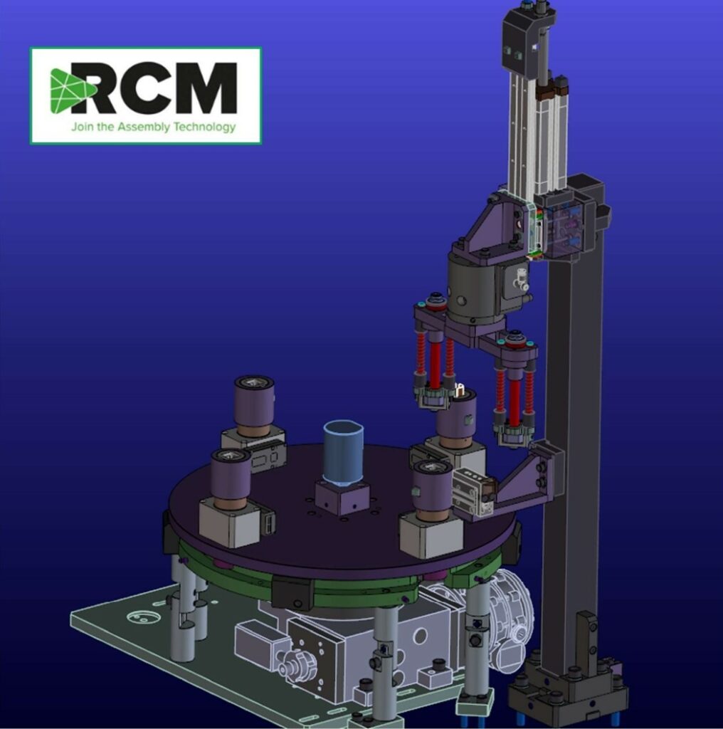 come nasce una macchina RCM dal layout al progetto, foto stazione