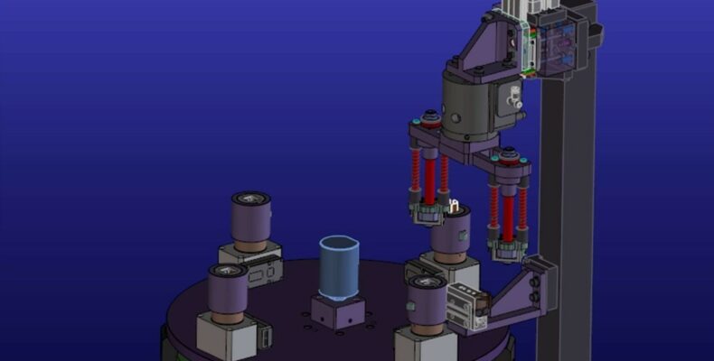 come nasce una macchina RCM dal layout al progetto, foto stazione
